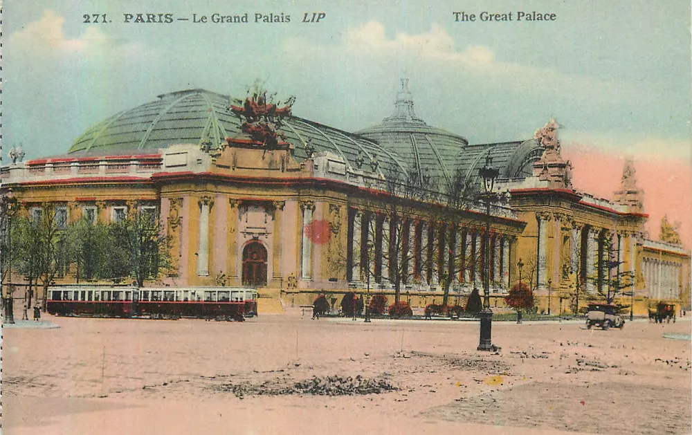 PARIS — O Grande Palácio — LIP - Frente