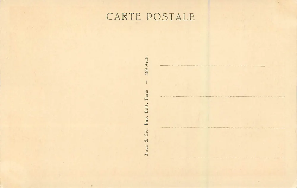 Chaumont — Vue d'ensemble du château (XVe-XVIe siècle) - Verso