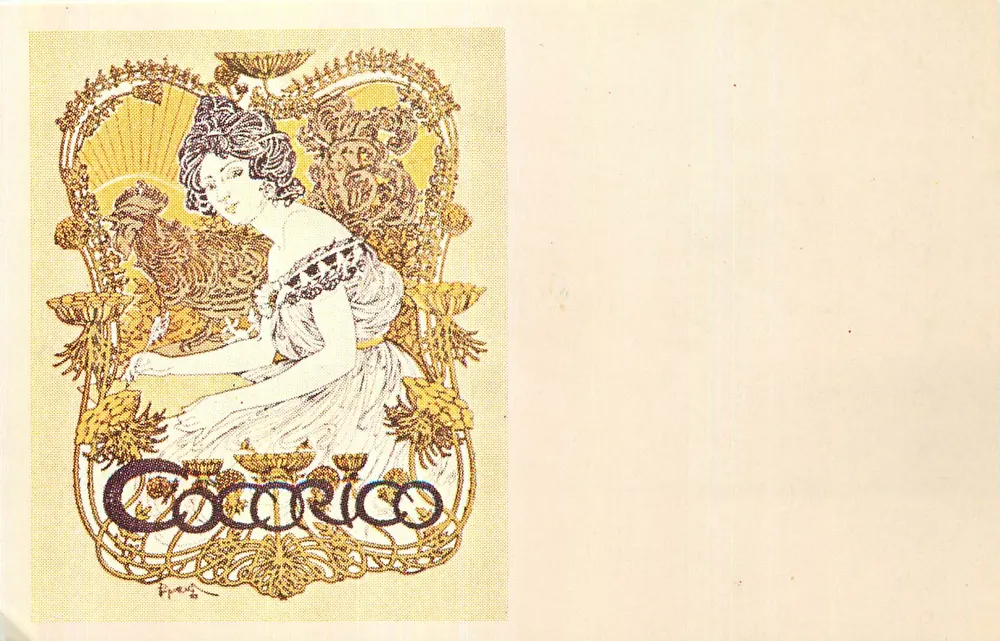 Coração Rico — publicidade Art Nouveau — editor CECODI, n°10 - Frente
