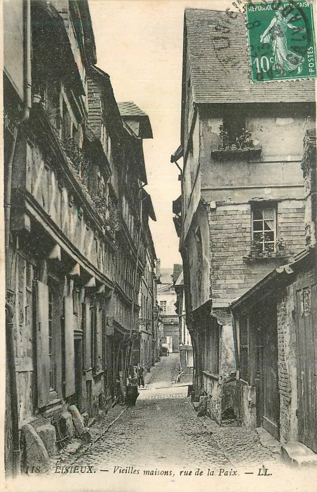 Lisieux — Vieilles maisons, rue de la Paix — LL. - Vorderseite