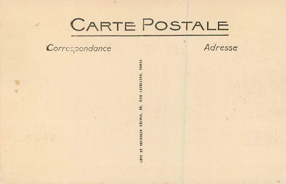 Marseille — Castle of If (south side) — Selecta - Back