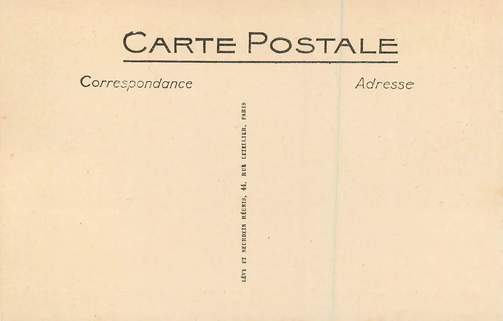 Marselha. — O Castelo de If (Lado norte). — Castle of If (north side) — Select, n°176 - Verso