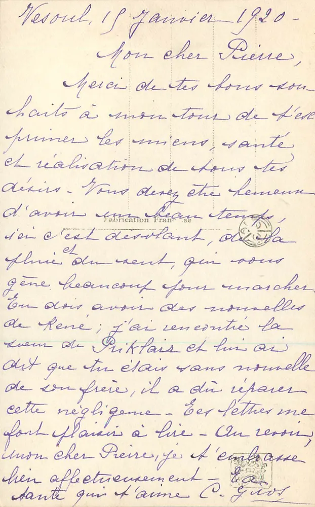 Die Quelle — Das Vieh trinkt — A.F. Thomas, Salon 2733 - Rückseite