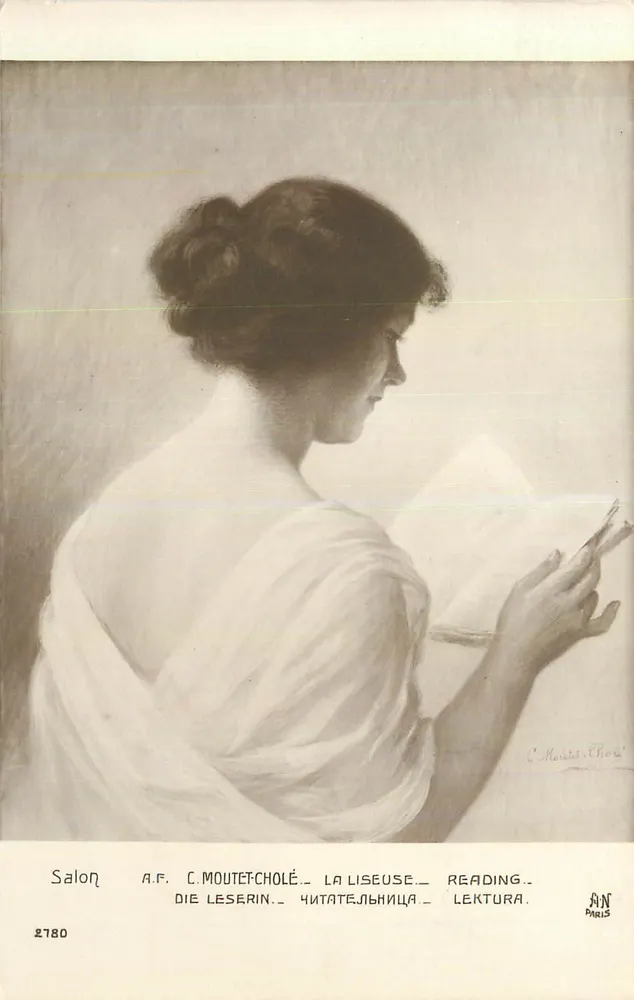 A Leitora — A.F. C. Moutefcholé — Sala 2780 — AN Paris - Frente