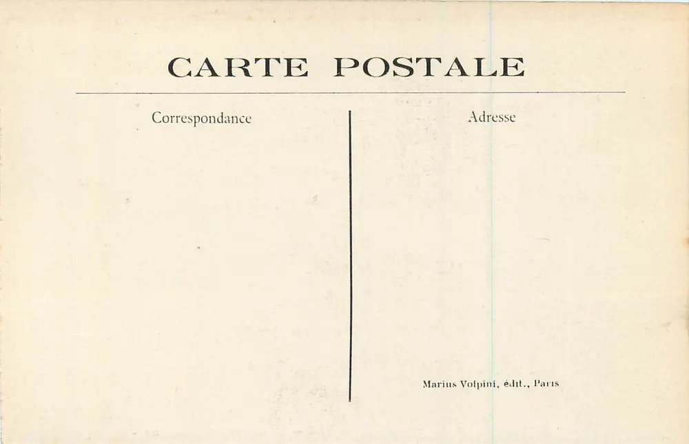 Castelo de La Malmaison — Vestíbulo de Honra — M. V. - Verso