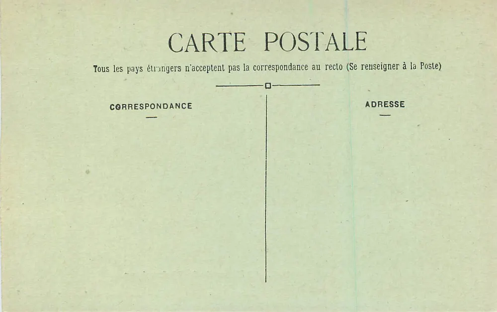 Castelo da Malmaison — A Biblioteca — A. Ossart, editor, Paris - Verso