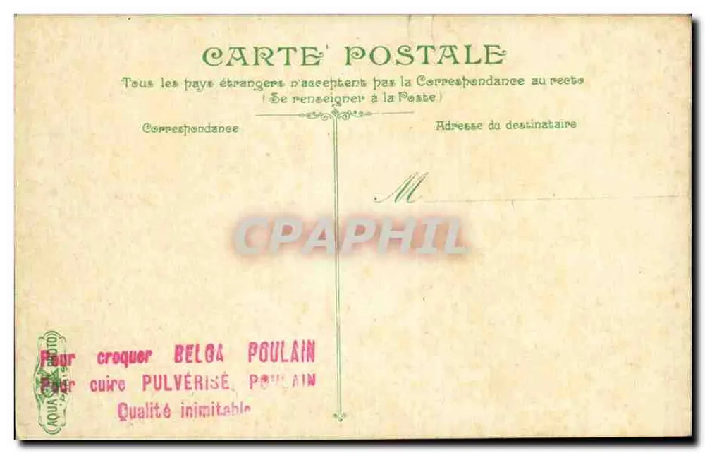 Besançon - Saint-Claude, a Grande Rue — trem — editor CUSENIER, n° 2921 - Verso