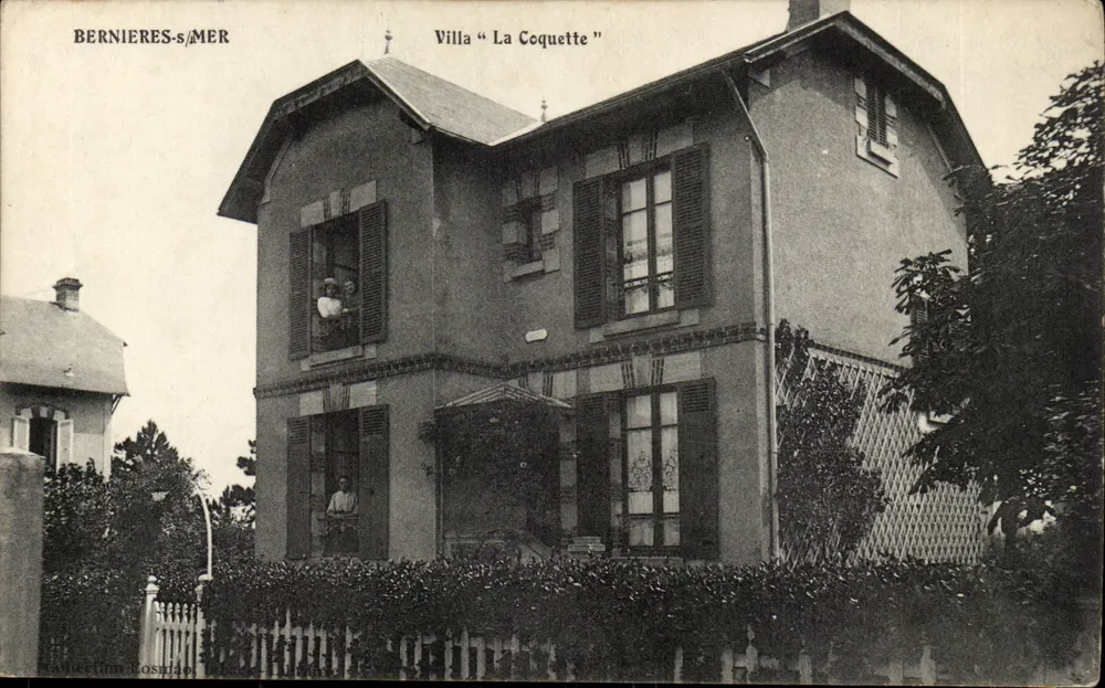 Bernières-sur-Mer — Villa « La Coquette » — Coleção Rosnide - Frente