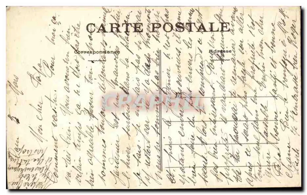 Bernières-sur-Mer — Villa « La Coquette » — Coleção Rosnide - Verso