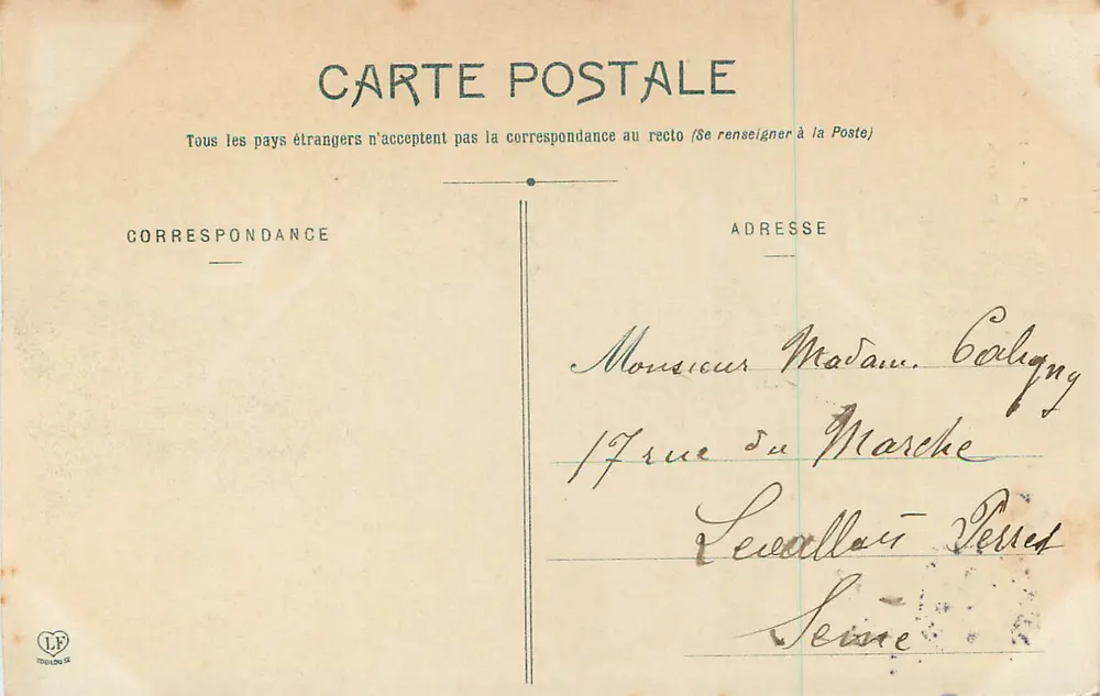 Toulouse — O Donjon do Capitole — Phototype Labouche, n°14 - Verso
