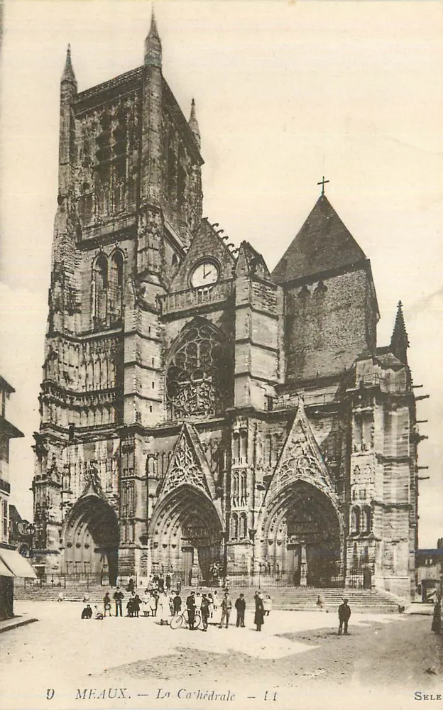 Meaux — A Catedral — It - Frente
