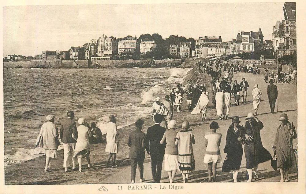 पैरामे - ला डीग - प्लेज आर पोर्ट - प्रकाशक डॉ. अल्सेसियन डी.एस आर्ट्स फोटोमेकैनिक, स्ट्रासबर्ग - आगे