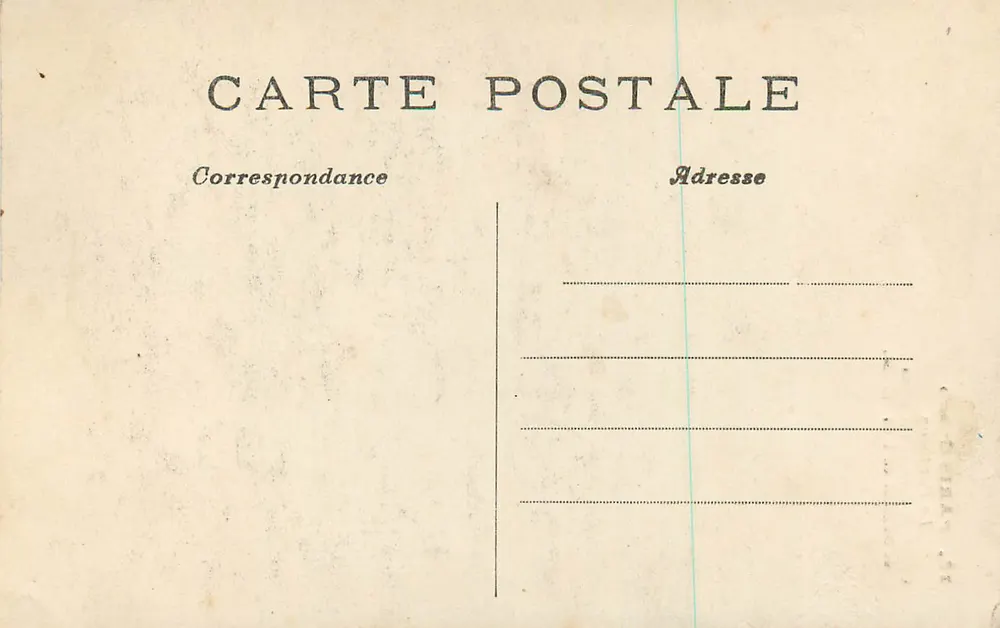 Paris (5. Arrondissement) — Der Panthéon — C.M. n°38 - Rückseite