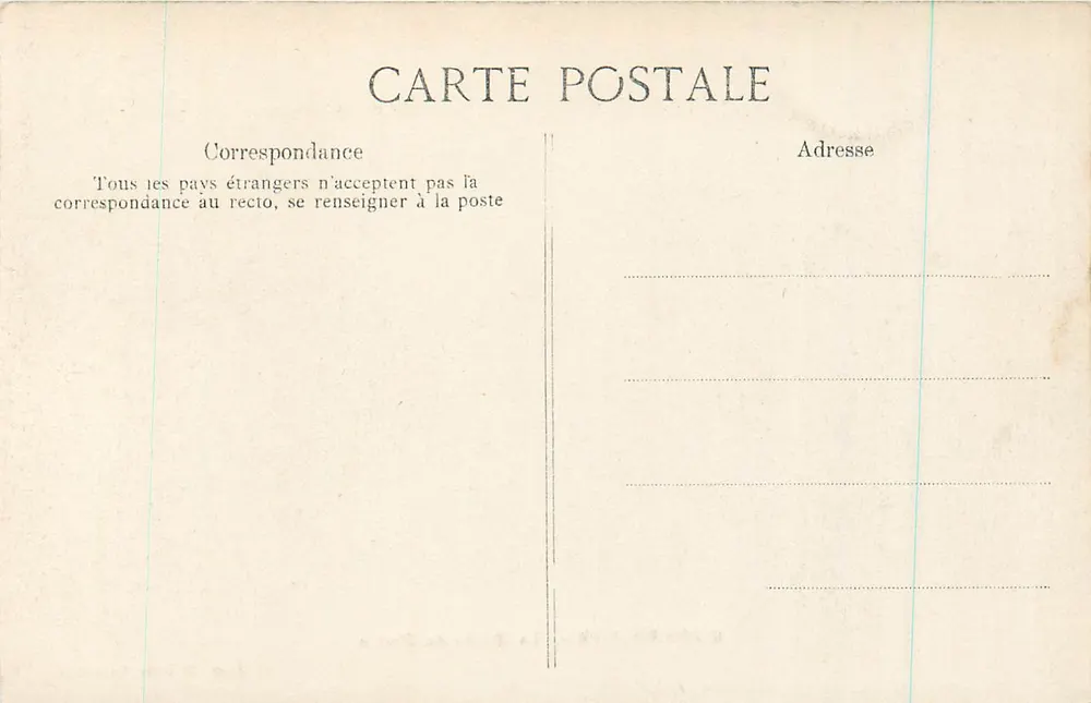 GÉRARDMER — A Rocha do Diabo — Edição Galeria Lorraine - Verso