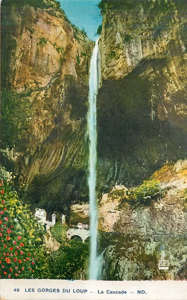 As Gorges do Lobo — A Cascata — ND. — Ellen, n°49 - Frente