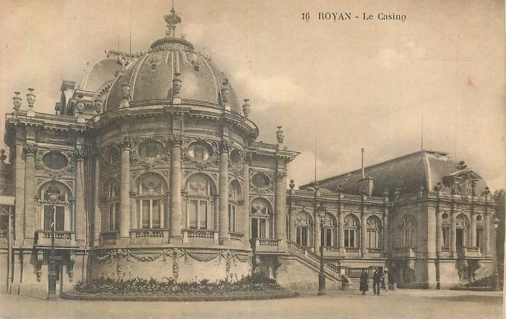 Royan - O Casino — editor Édite Nouvelles Gallotries, Royan, n°16 - Frente