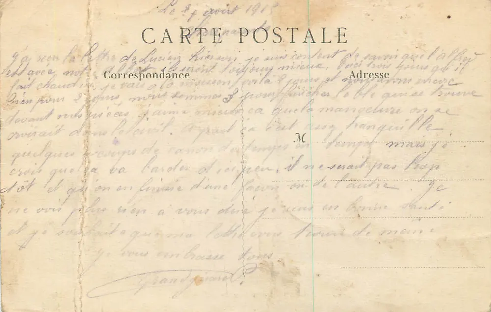 Arras — Porta Baudimont — B.D. - Verso