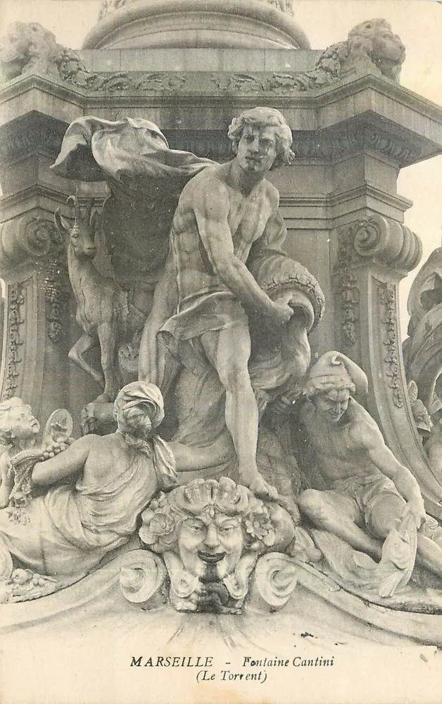 Marseille - Fontaine Cantini (Le Torrent) - Recto