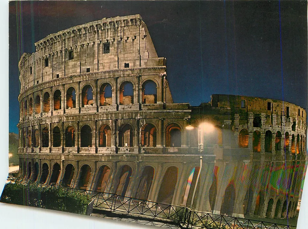 Roma — Coliseu — editor Milano Dep. n° ROM 52 - Frente