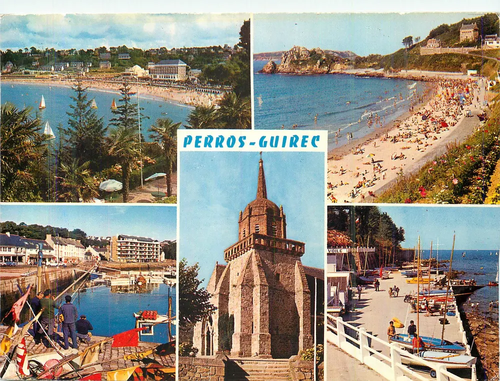 Perros-Guirec — vue panoramique — Éditions d'Art 'JACK' - Recto