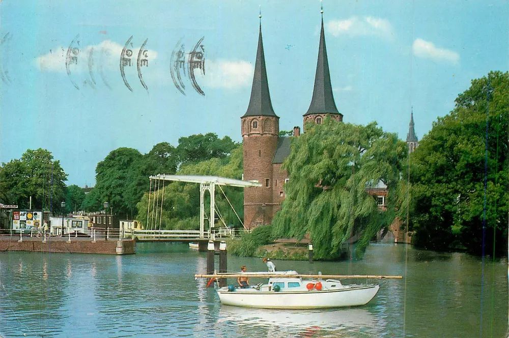 Delft / Holland — Oostpoort — Euro Color Cards / (010) - 84 64 88 - Voorkant