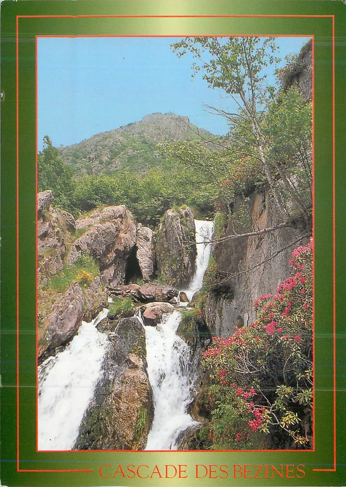 Wasserfall der Bezines — Ariège — S.A. Cartes Postales APA-POUX - Vorderseite
