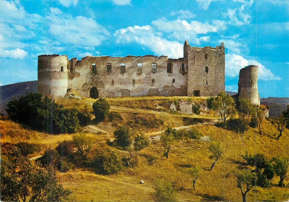 Schloss der Templer — Greoux-les-Bains, Alpes de Haute-Provence — Editions Photoguy, Nice - Vorderseite