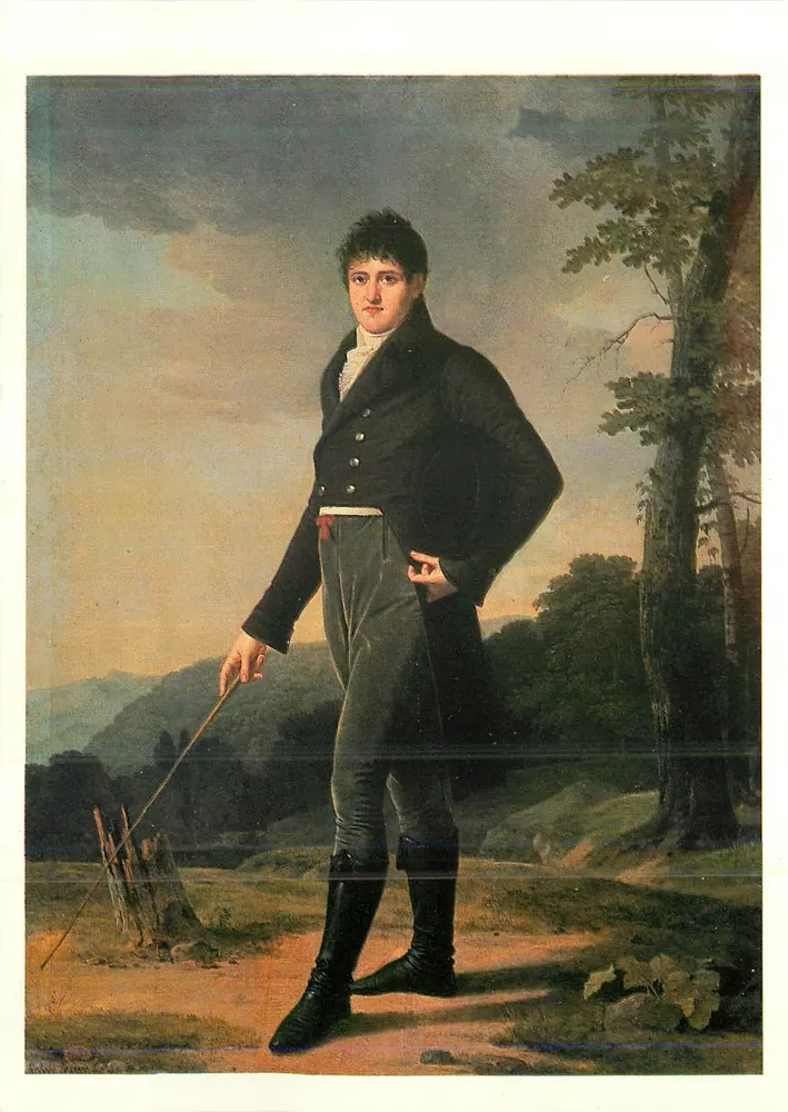 Retrato de Alexandre I — 1804 — Editor «Изобразительное искусство», Moscou - Frente