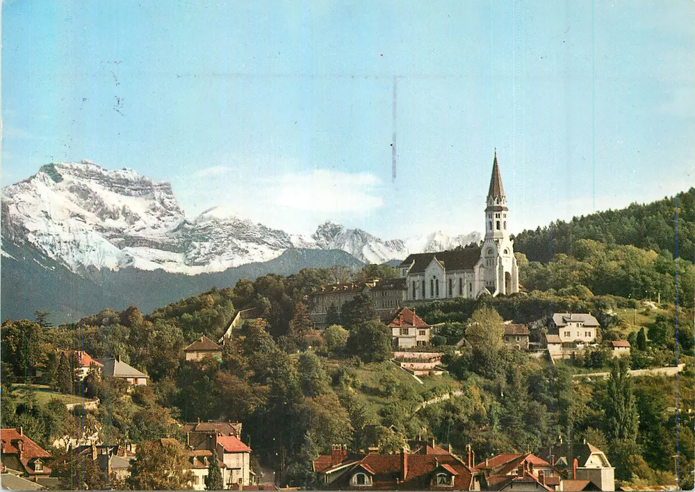 Basilique de la Visitation et la Tournette — AnneCY — Éditions G. MOUCHET - Recto
