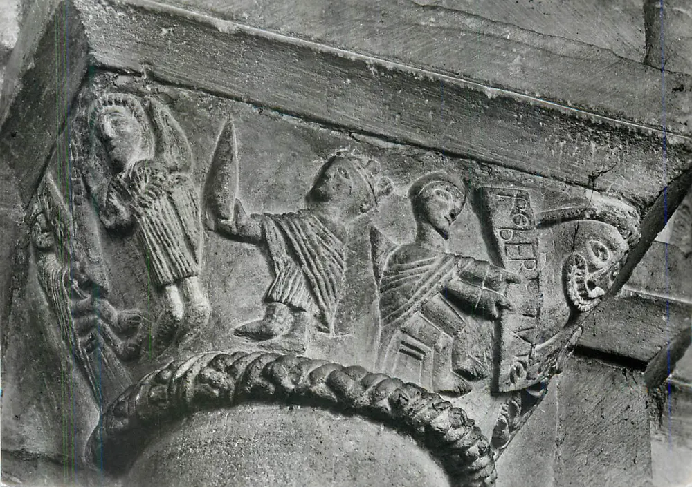 Normannisches Kapitel — Romsey Abbey, Hampshire — Verlag Gordon Fraser Gallery Ltd, Nr. HAMRY-7 - Vorderseite