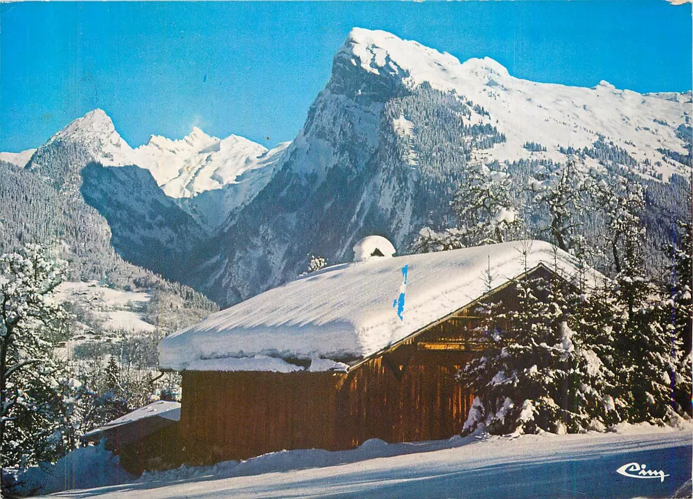 Samoëns (Haute-Savoie) — Alt. 714 m — Éditions & Impressions Combier - Recto