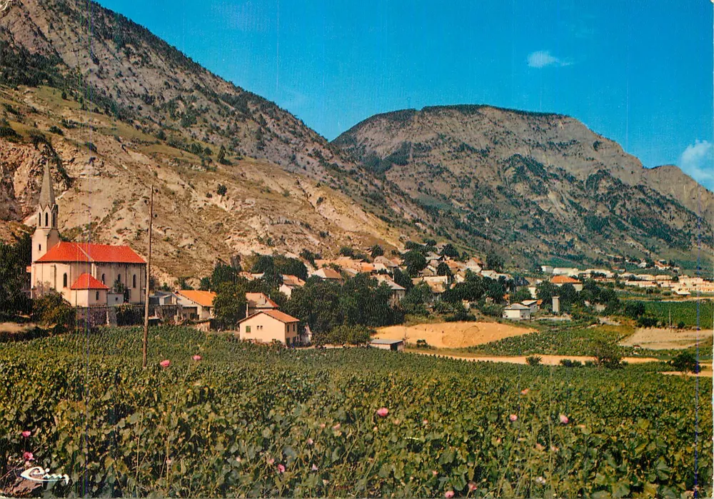 Espinasses (Hautes-Alpes) — Vista geral — Impressor Comblin - Frente