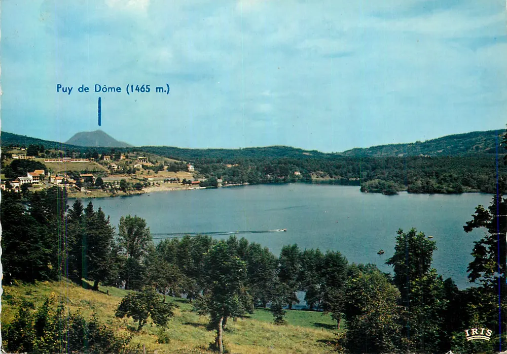 아야트 호 — 푸이 드ôme(1465m) — IRIS - 앞면