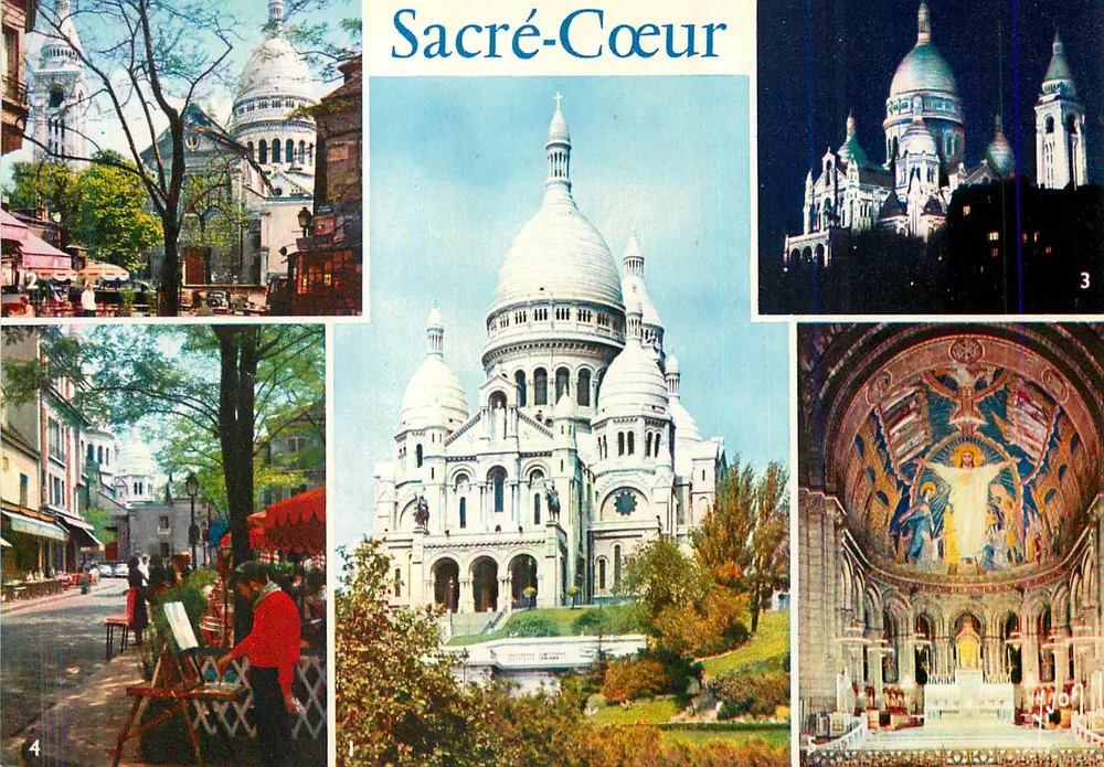 Sacré-Cœur — Paris — Éditions Jean-Jaurès - Frente