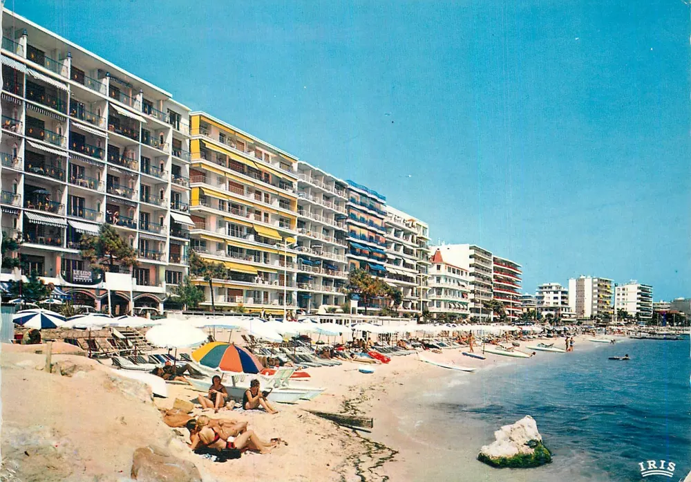 Juan-les-Pins — Strände und neuer Viertel — IRIS - Vorderseite
