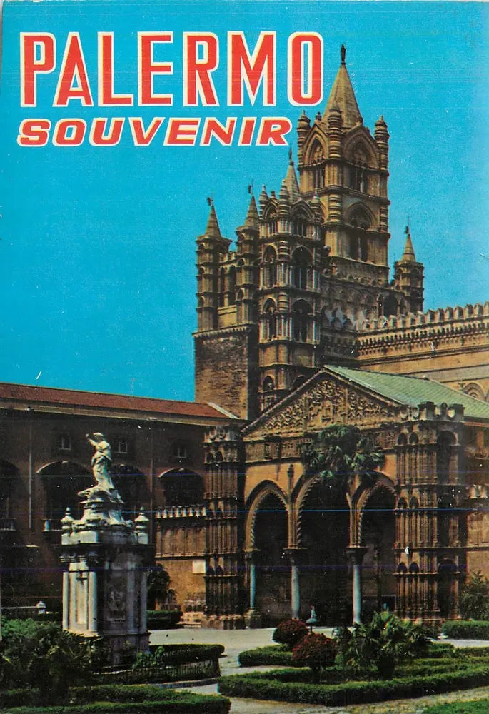 Palerme — Catedral — Souvenir - Frente