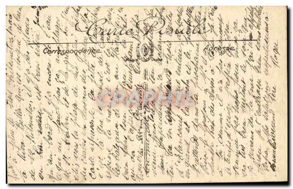 Ouistreham — De twee dijken — LL. n°18 - Achterkant