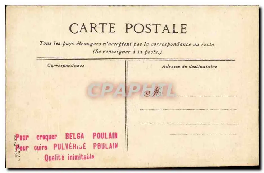 Arles - Panorama pris des hauteurs de Montmajour — éditeur anonyme, n° de série non visible - Verso