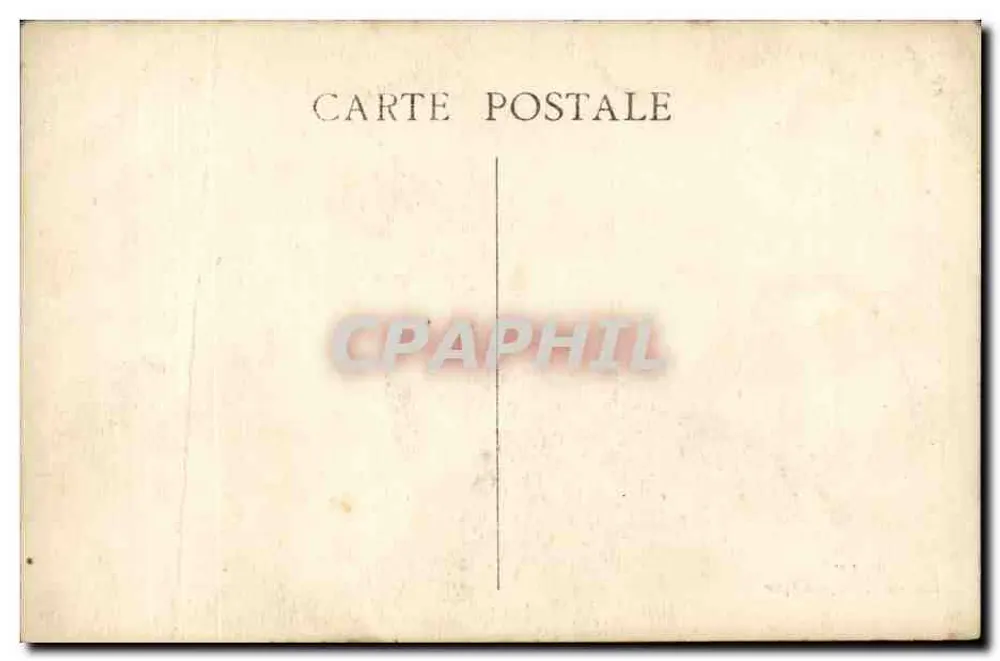 Marselha — Rue de la République — vista panorâmica com cinema e trem - Verso