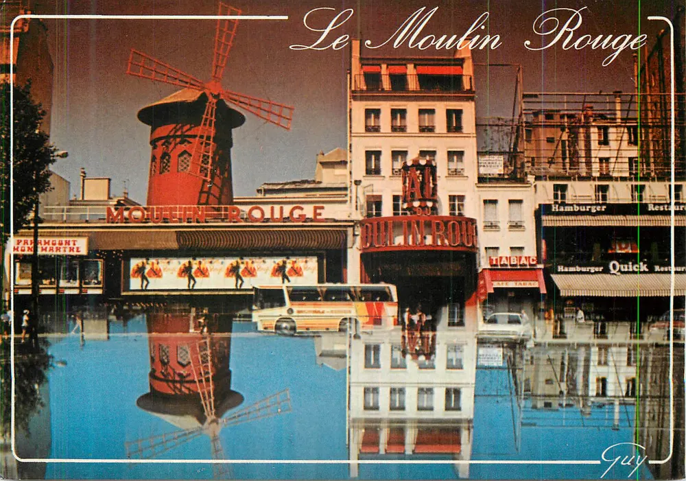 Le Moulin Rouge — Paris — Éditions GUY - Frente
