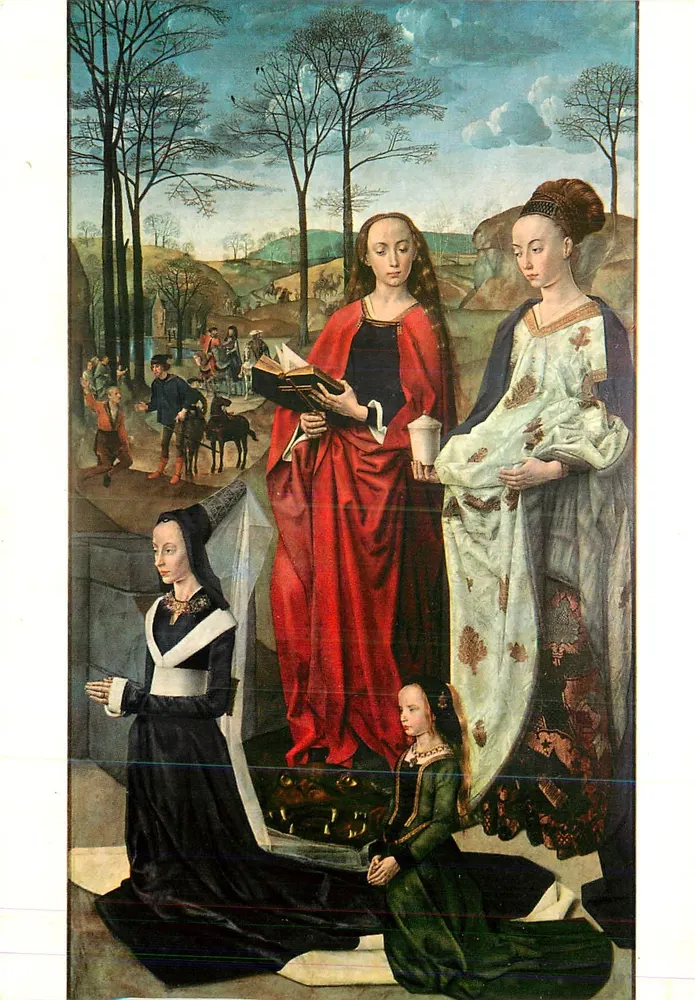 Triptyque Portinari — detalhe — Innocenti, série ARTE, n°508 - Frente