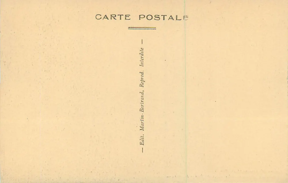 Ile de Noirmoutier (Vendée) — Bois de la Chaise - La Côte du Phare des Dames — Martin Bertrand - Verso
