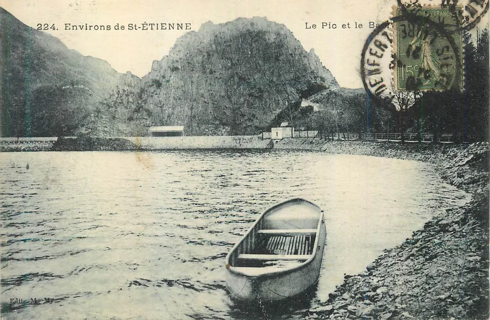 O Pico e o Baume — Entorno de Saint-ÉTIENNE — Edit. M. M. - Frente