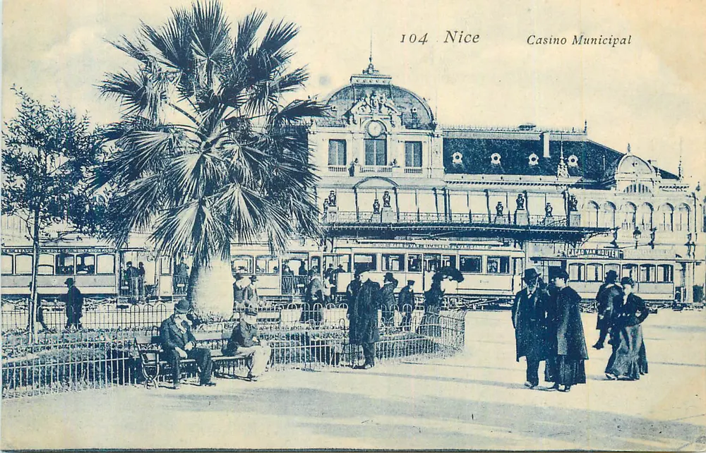 Nice — Casino Municipal — Éditeur Calciona, n° 104 - Frente