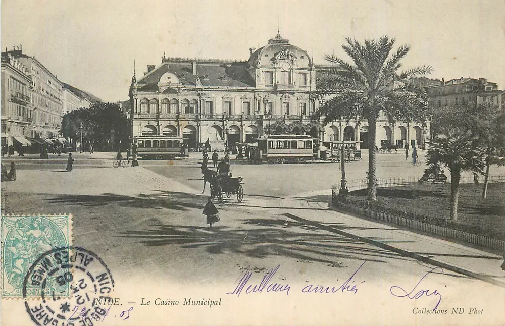 Nice — O Casino Municipal — Collections ND Phot - Frente