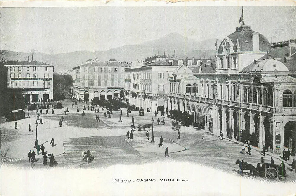 Nice - Casino Municipal — editor E. P. ENK, Paris - Frente