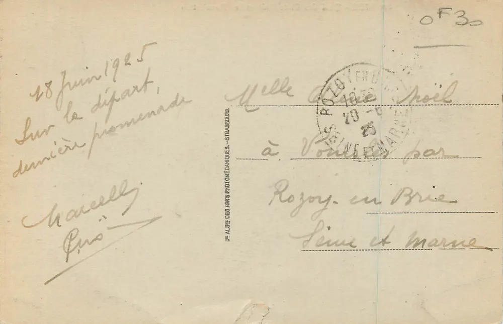 Nice - Quai des États-Unis et les Ponchettes — éditeur Torrero - Verso
