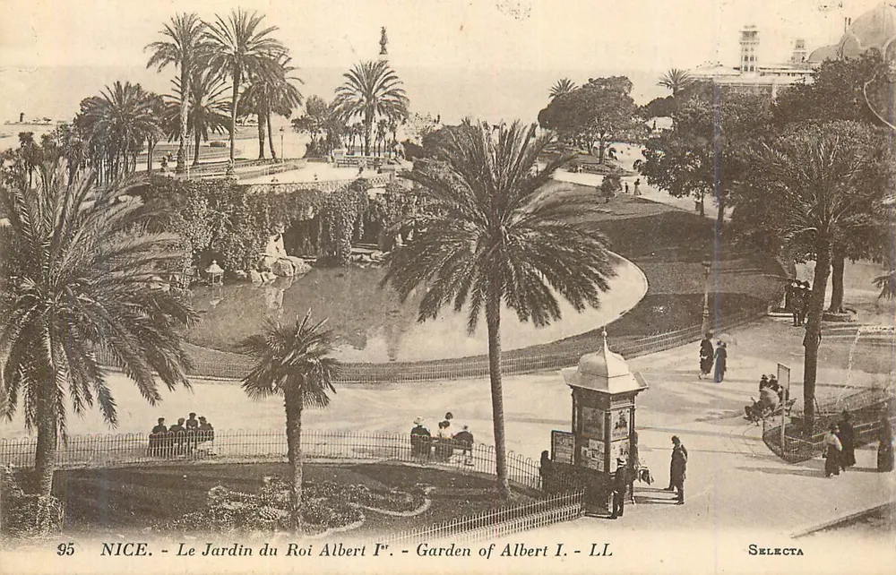 Nice - Der Garten des Königs Albert I. - Selecta - Vorderseite