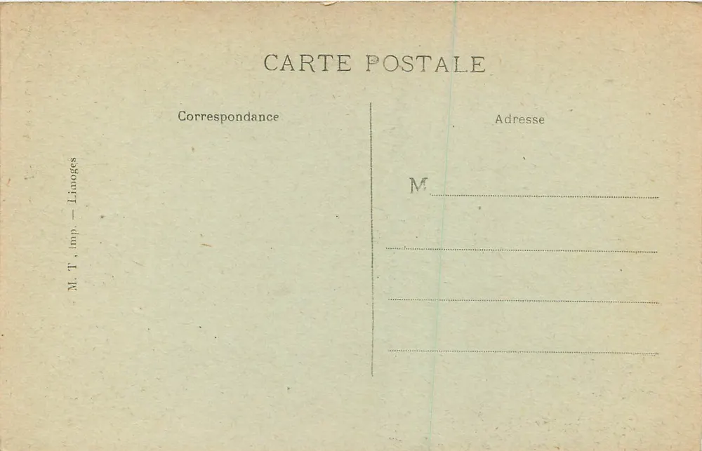 Reims — Santa Clotilde — Edit. Carmantrant - Verso