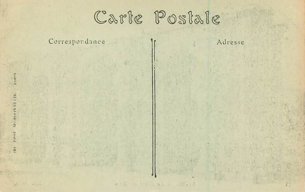 Reims — A Porta de Marte — ND. Fot. - Verso